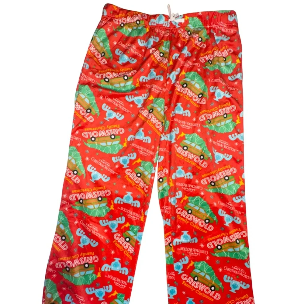 National Lampoon's Christmas Vacation themed lounge pants large funny unisex - Picture 2 of 9